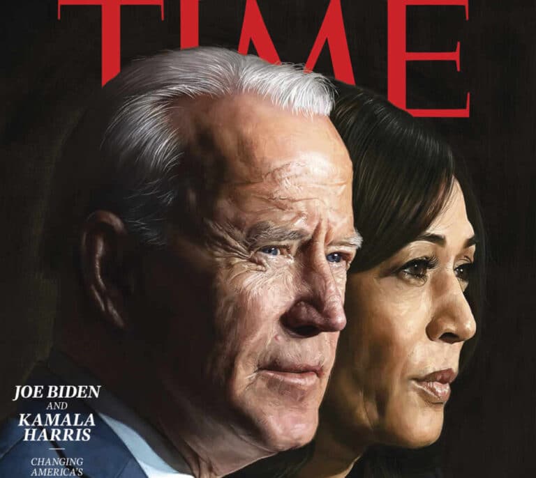 Joe Biden y Kamala Harris, personas del año para la revista 'Time'