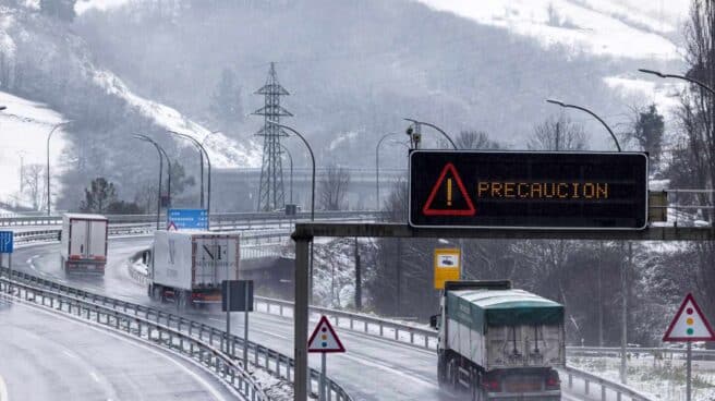 Nieve en Asturias