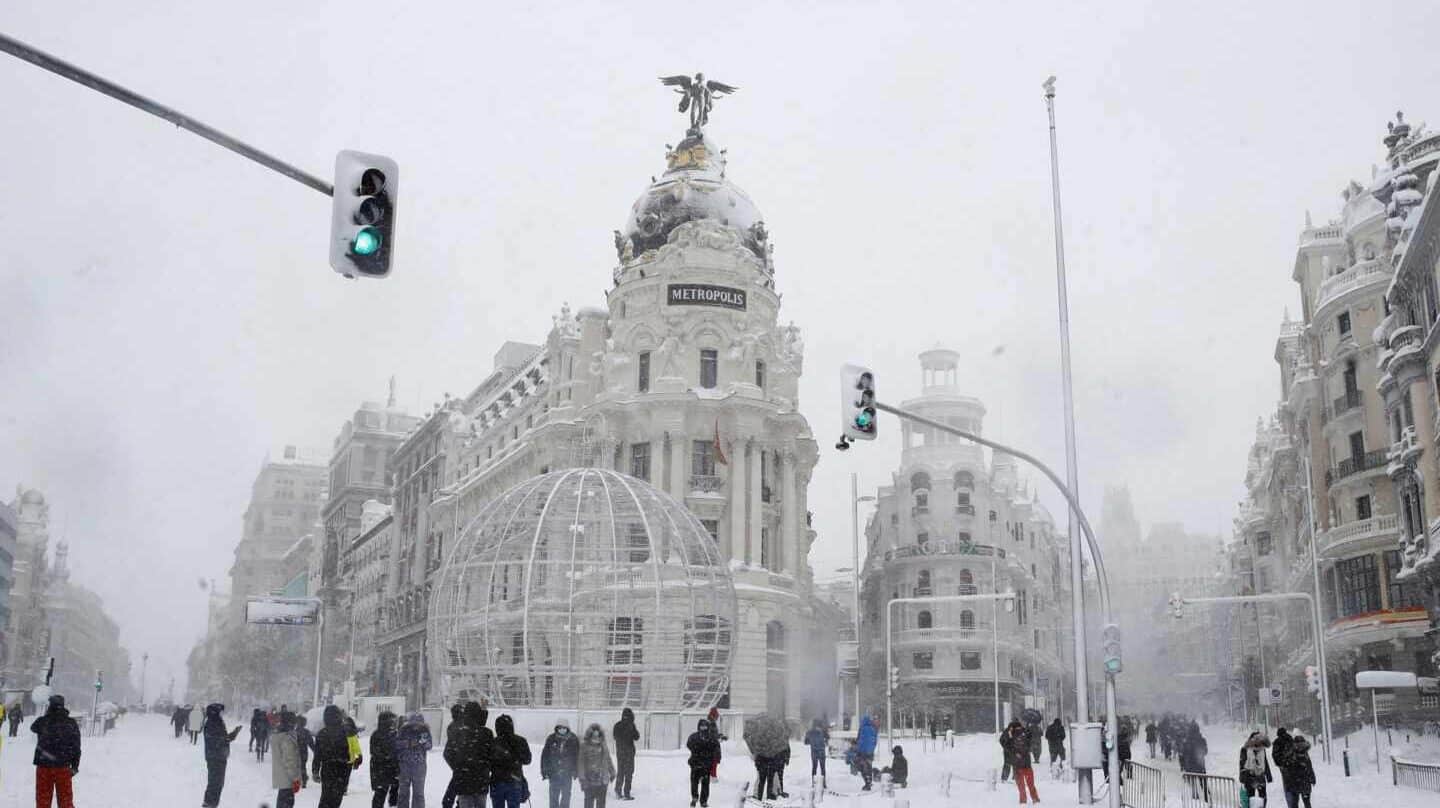 Filomena: 30 fotografías de una nevada que pasará a la historia en Madrid