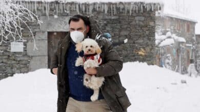 España se tiñe de blanco: nevadas y bajas temperaturas en el primer fin de semana del año