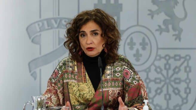 La portavoz del Gobierno y ministra de Hacienda, María Jesús Montero.