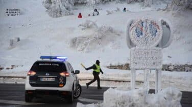 Emergencias alerta de aludes en la sierra de Madrid