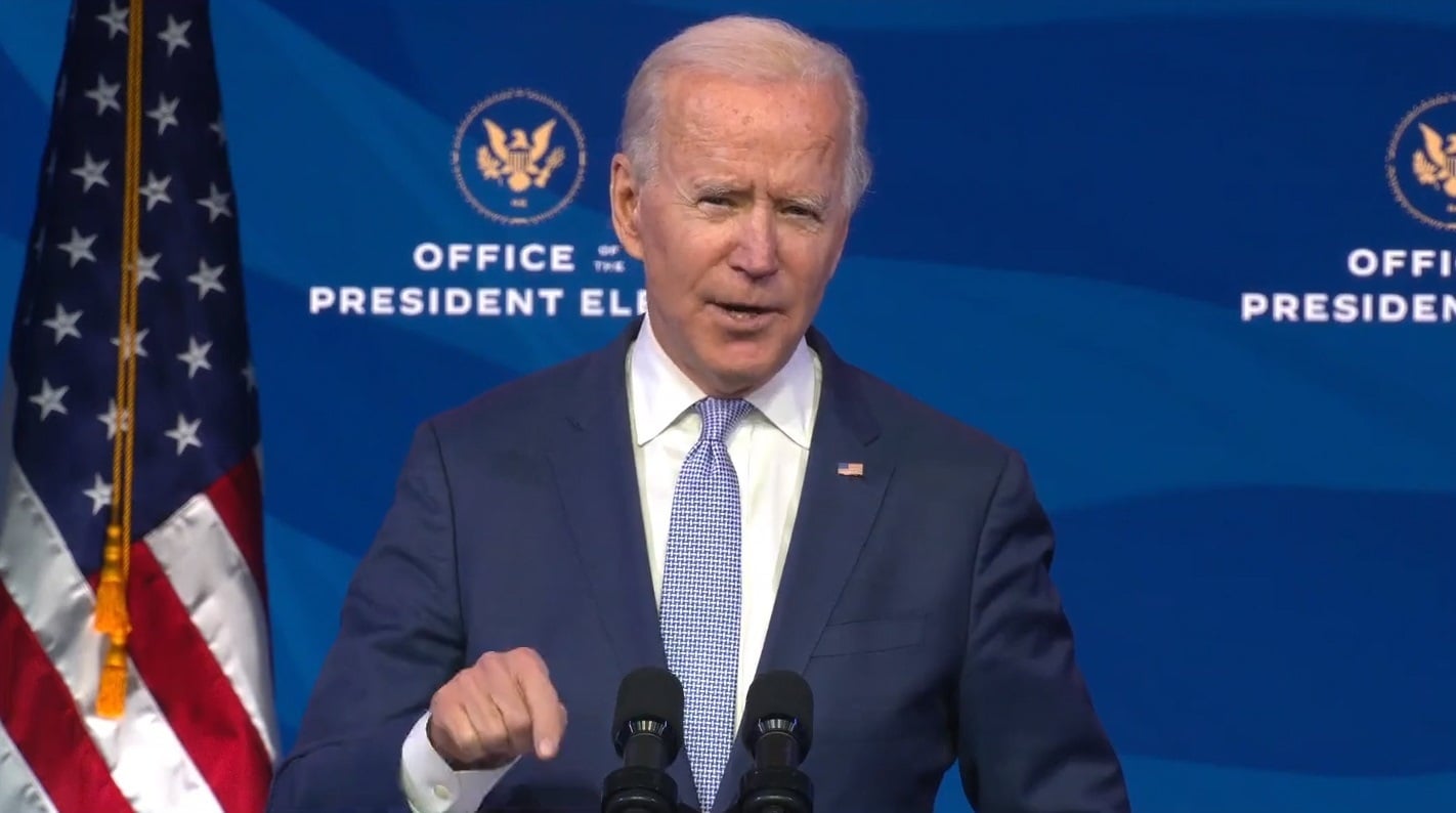 Biden culpa a Trump de instigar el asalto al Capitolio: "No eran manifestantes, eran terroristas domésticos"