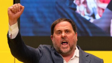 Junqueras erige a ERC como "el partido más represaliado" de la historia de Cataluña