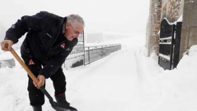 El tiempo: 2021 comienza con mínimas muy bajas, de hasta -10ºC, por el frente frío