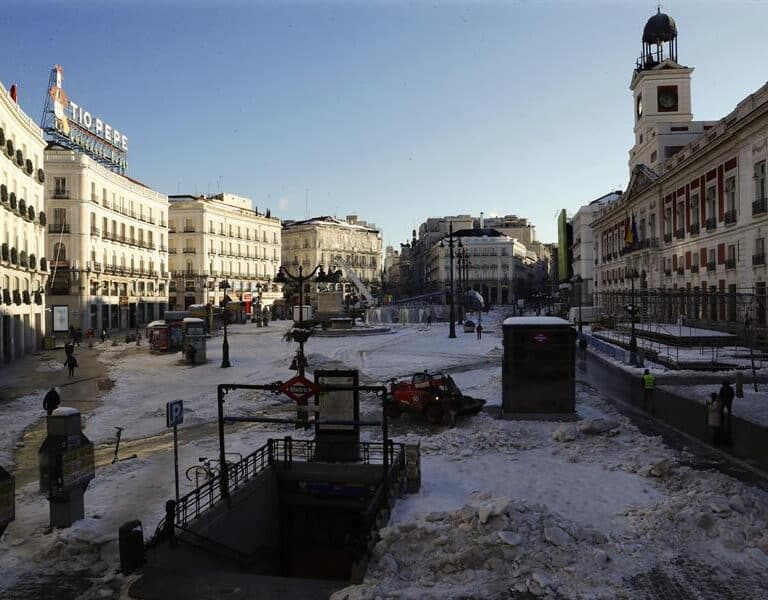 Los daños de 'Filomena' en Madrid ascienden a "varios cientos de millones de euros", según Almeida