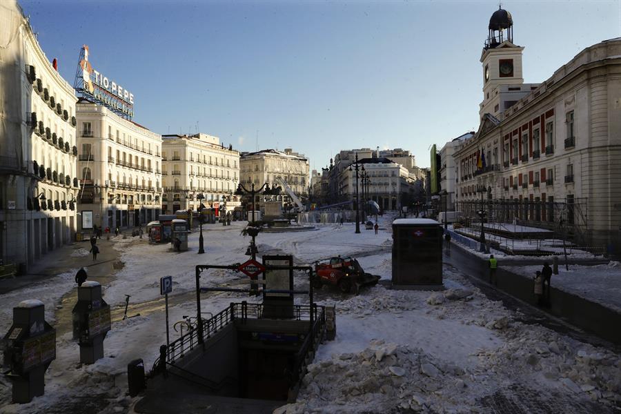 Los daños de 'Filomena' en Madrid ascienden a "varios cientos de millones de euros", según Almeida
