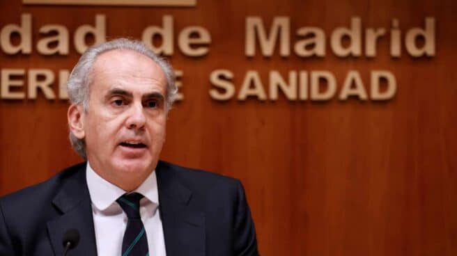 El consejero de Sanidad de la Comunidad de Madrid, Enrique Ruiz Escudero.