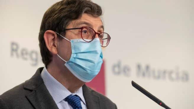 El consejero de Salud de la Comunidad de Murcia, Manuel Villegas.