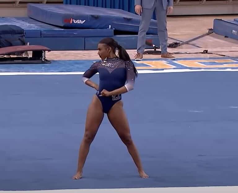 Nia Dennis o cómo la gimnasia puede triunfar con Kendrick Lamar