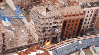 Los vídeos de la explosión en la calle Toledo de Madrid