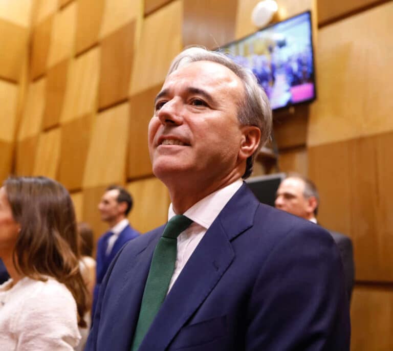 El alcalde de Zaragoza, Jorge Azcón, da positivo en Covid-19