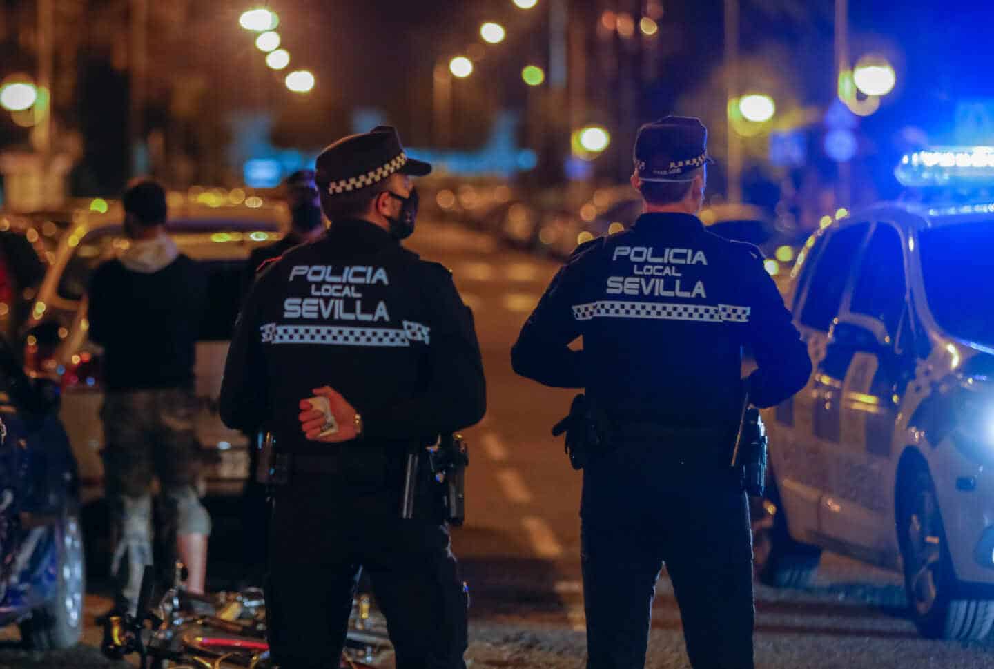 Agentes de la Policía Local de Sevilla.