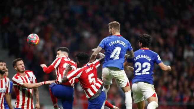 Encuentro de la temporada 2019/2020 entre el Atlético y el Athletic en el Wanda Metropolitano.