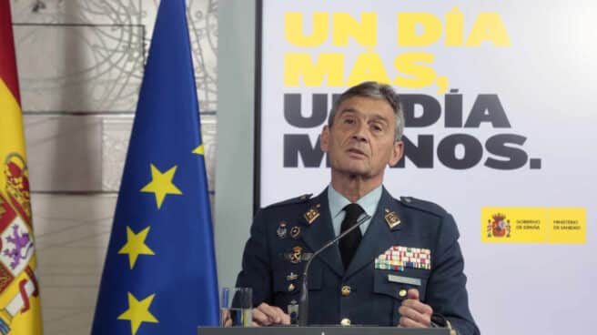 El jefe de Estado Mayor de la Defensa, Miguel Ángel Villarroya.
