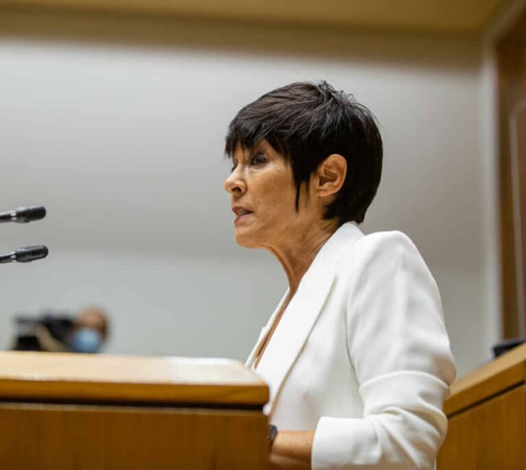 Iriarte (Bildu): "El daño causado por ETA está reconocido, que fuese o no injusto depende de cada relato"