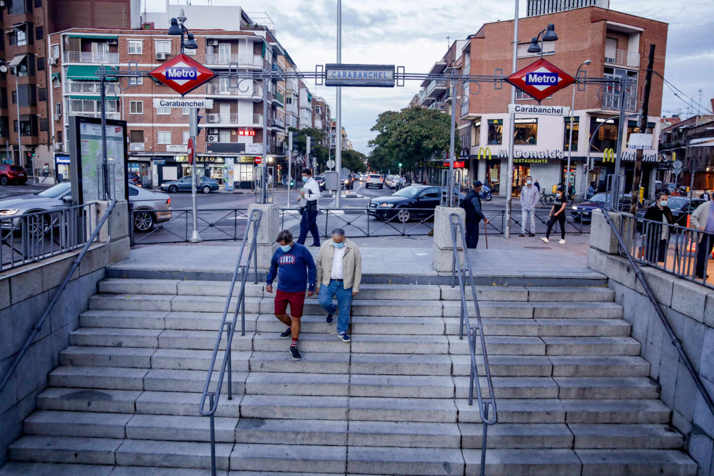 Parada de Metro.