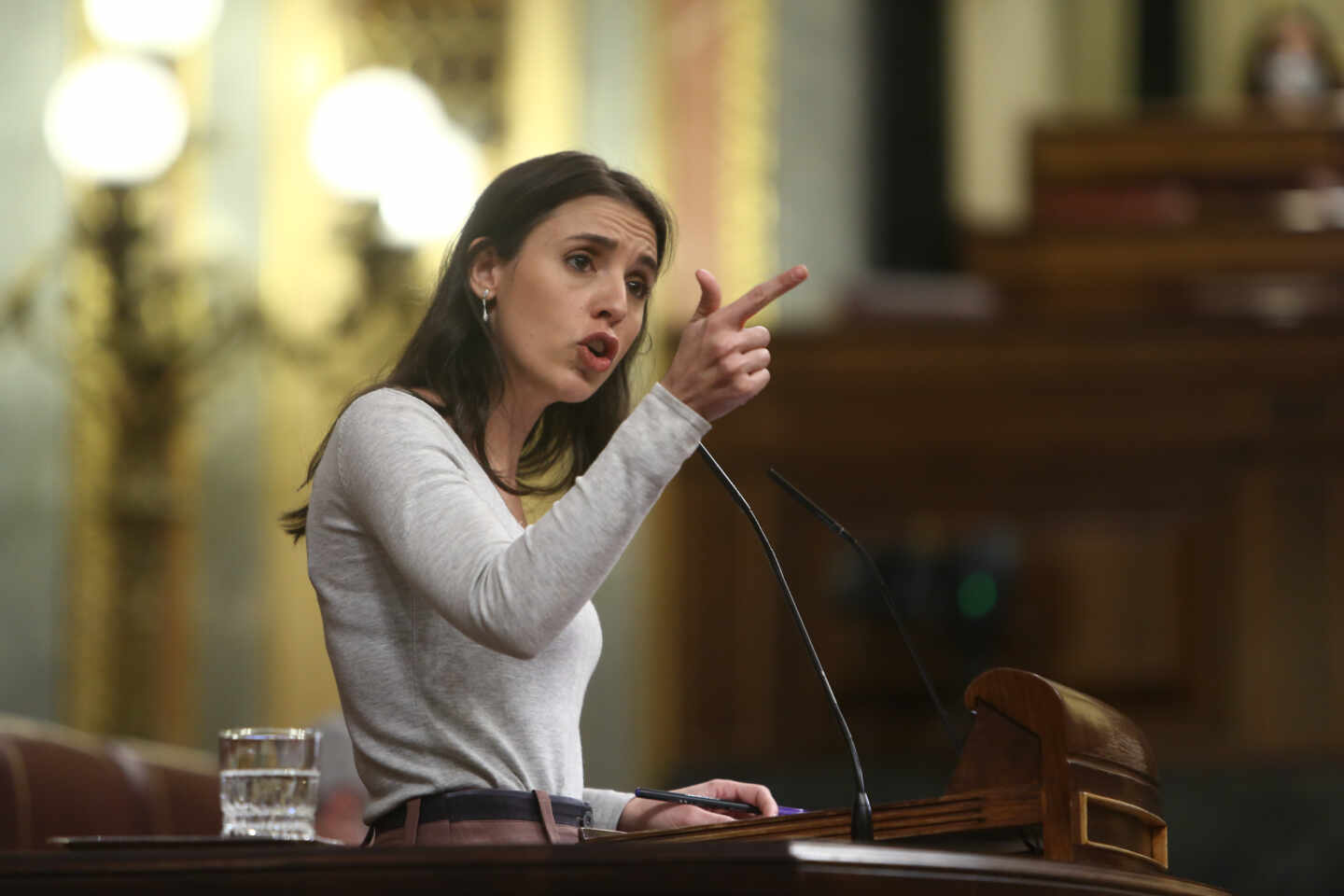 La ministra de Igualdad, Irene Montero.