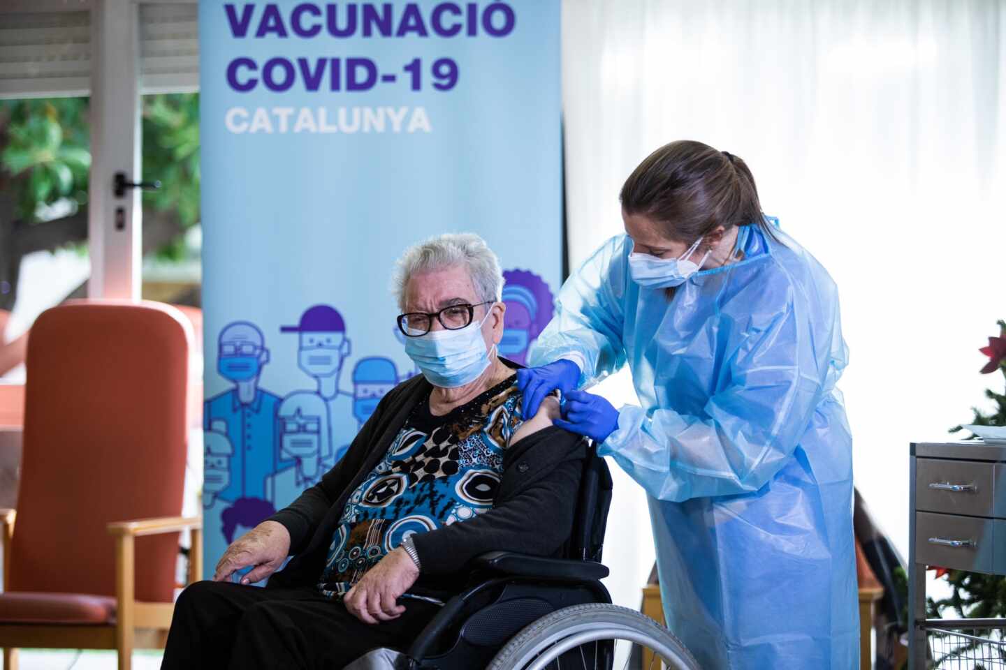 Comienzo de la vacunación contra la Covid-19 en Cataluña