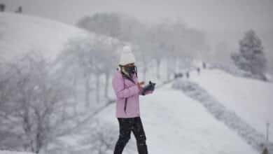 Alerta de nivel rojo por fuertes nevadas hoy en Madrid y Castilla-La Mancha