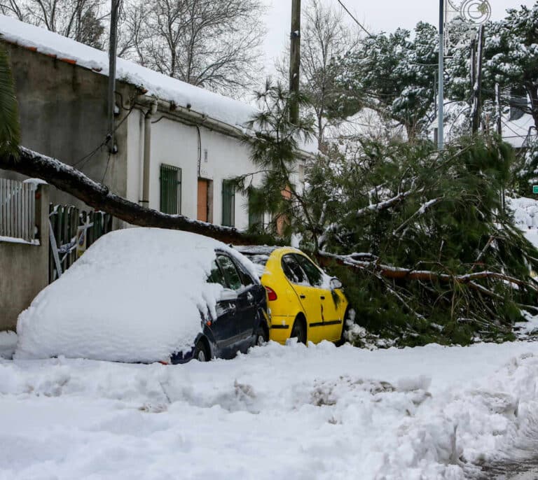 El Gobierno declara la zona catastrófica en Madrid y el resto de regiones afectadas por el temporal