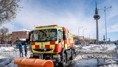 Mapa de Madrid: consulta si tu calle está ya limpia de nieve