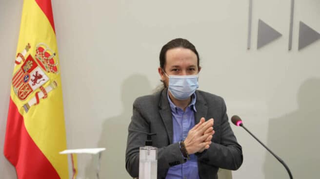 El vicepresidente del Gobierno y ministro de Derechos Sociales y Agenda 2030, Pablo Iglesias El vicepresidente del Gobierno y ministro de Derechos Sociales y Agenda 2030, Pablo Iglesias