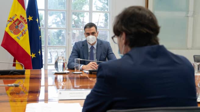 El presidente del Gobierno, Pedro Sánchez, preside la reunión del Comité de Seguimiento del Coronavirus