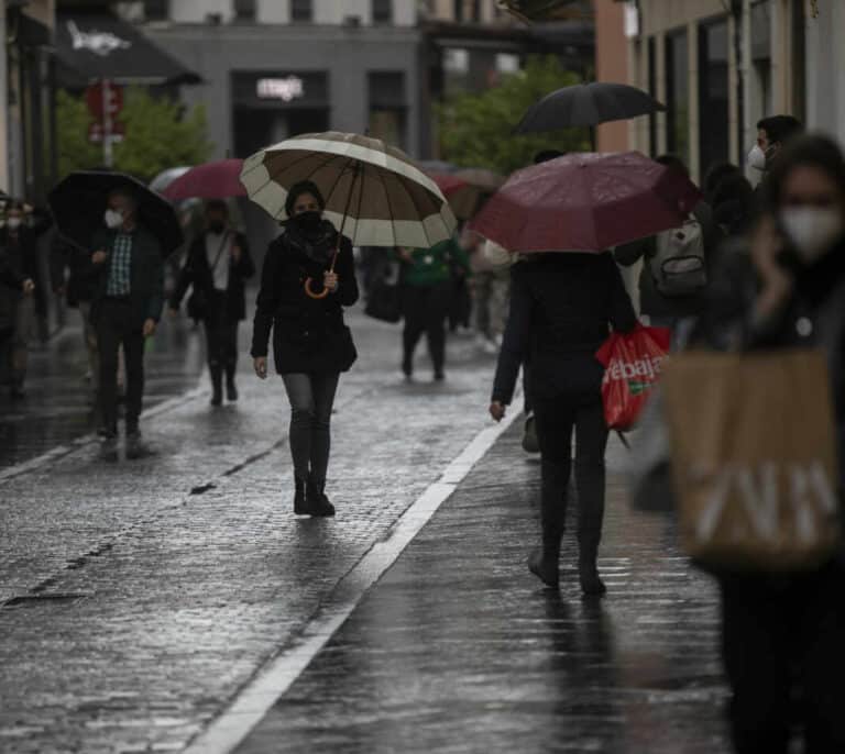 Lluvias y chubascos para hoy en amplias zonas de la península