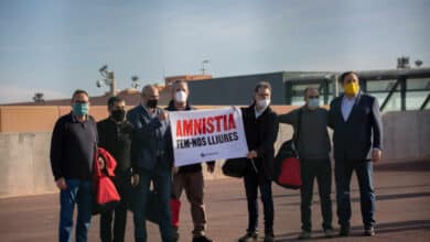 Reunión en prisión de Aragonés, Junqueras y Jordi Sánchez para desencallar el Govern