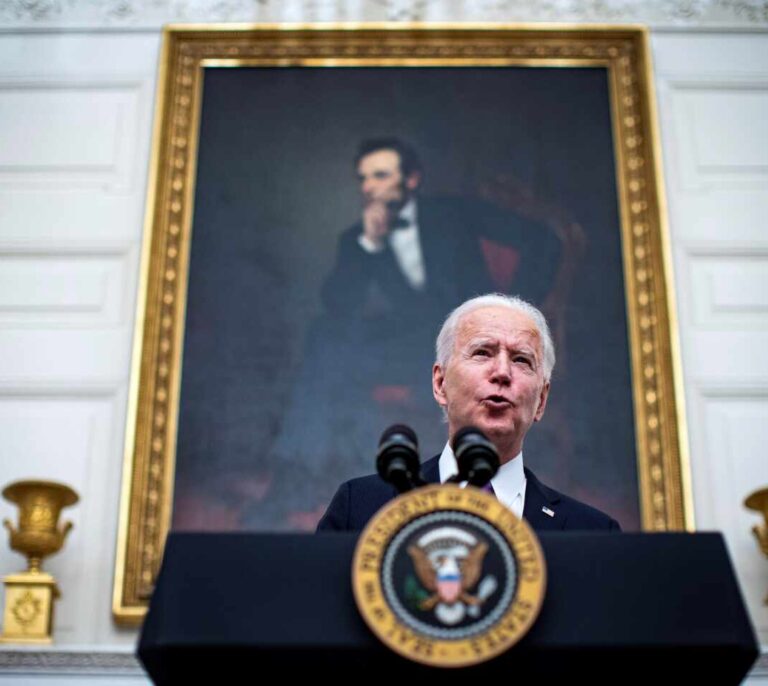 Joe Biden en el poder