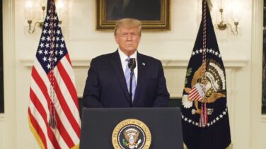 Trump reconoce ahora su derrota en las elecciones y condena el asalto al Capitolio