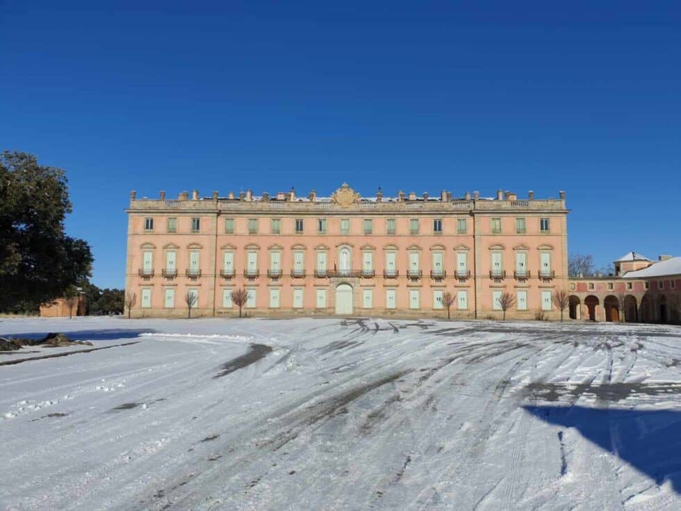 Las hermosas imágenes de la Granja de San Ildefonso y Riofrío cubierta de blanco tras el paso de Filomena 4