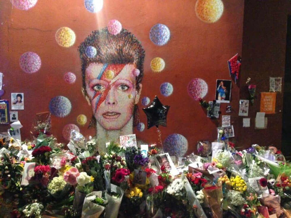 Memorial de David Bowie en Brixton, Londres