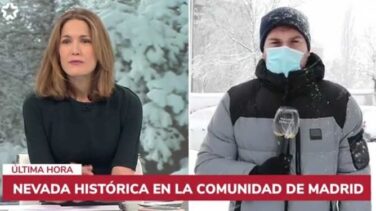 'Filomena' disparó el consumo televisivo y Telemadrid hizo historia