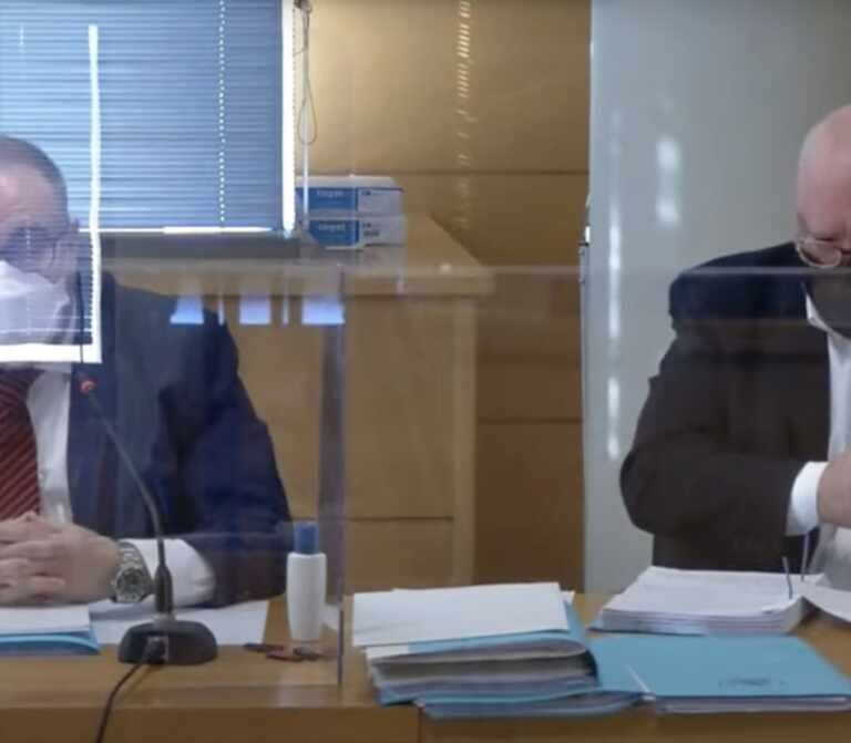 Primera imagen del comisario Villarejo desde que ingresó en prisión en 2017