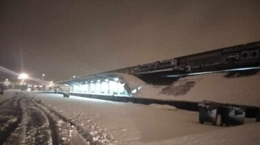 Desprendimiento de un alero en Mercazaragoza