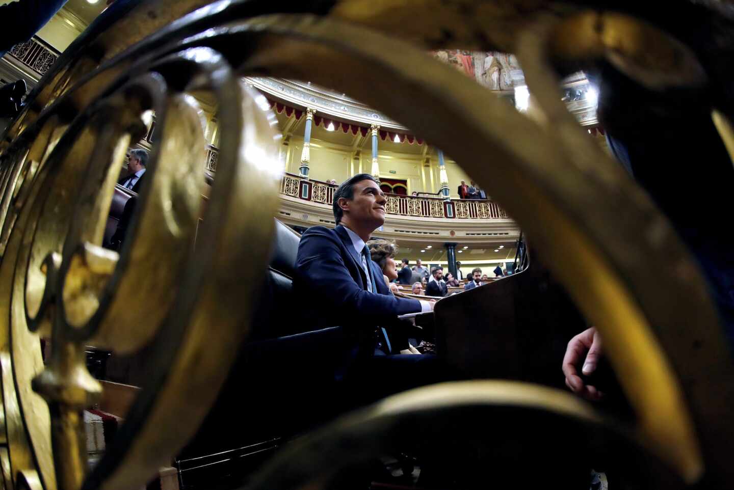 Pedro Sánchez en el Congreso.