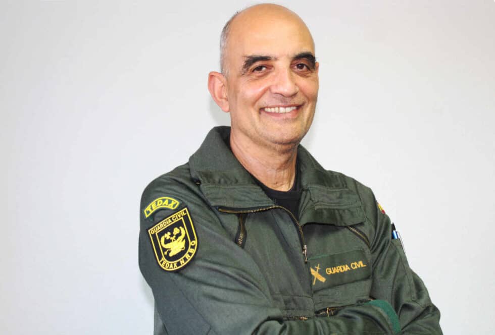 El Técnico en Desactivación de Artefactos Explosivos (TEDAX) Ángel Iglesias Gajate.