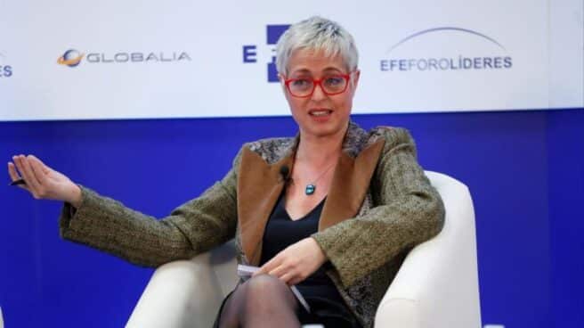 La periodista Anna Grau. La periodista Anna Grau.