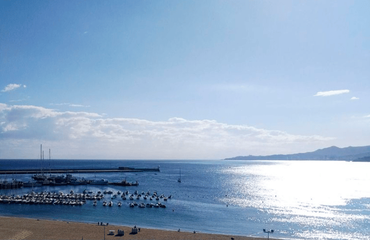 Base de la Policía Marítima de los Mossos d'Esquadra en el puerto de Palamós.