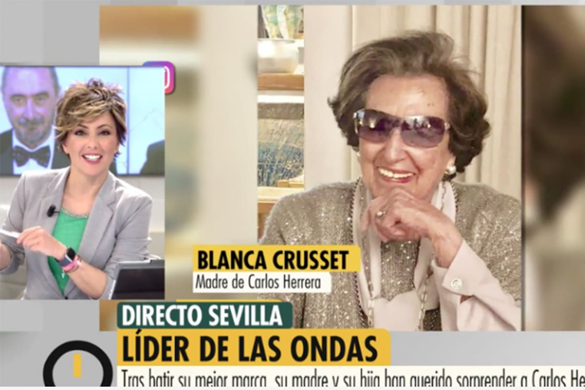 Fallece Blanca Crusset, madre de Carlos Herrera
