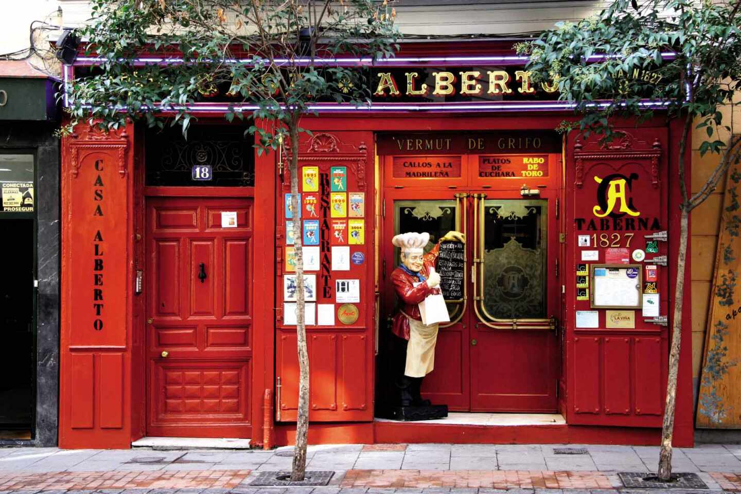 Casa Alberto, en Madrid, inaugurada en 1827.