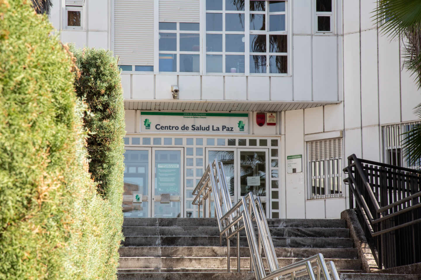 Centro de Salud La Paz, en Badajoz.