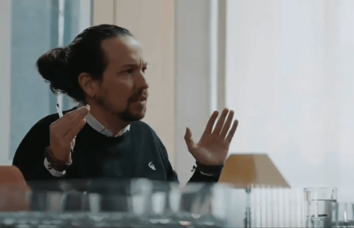 El líder de Podemos, Pablo Iglesias.