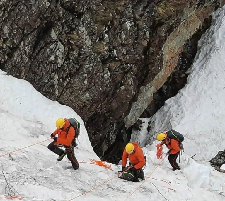 Desaparecido un montañero bajo la ventisca y con una sensación térmica de -31ºC en Girona