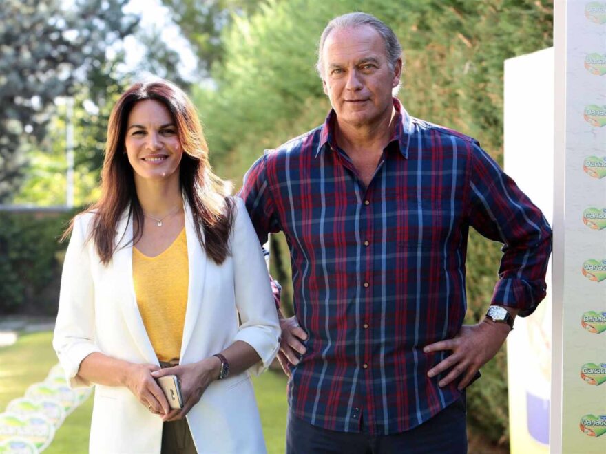 Fabiola Martínez y Bertín Osborne.