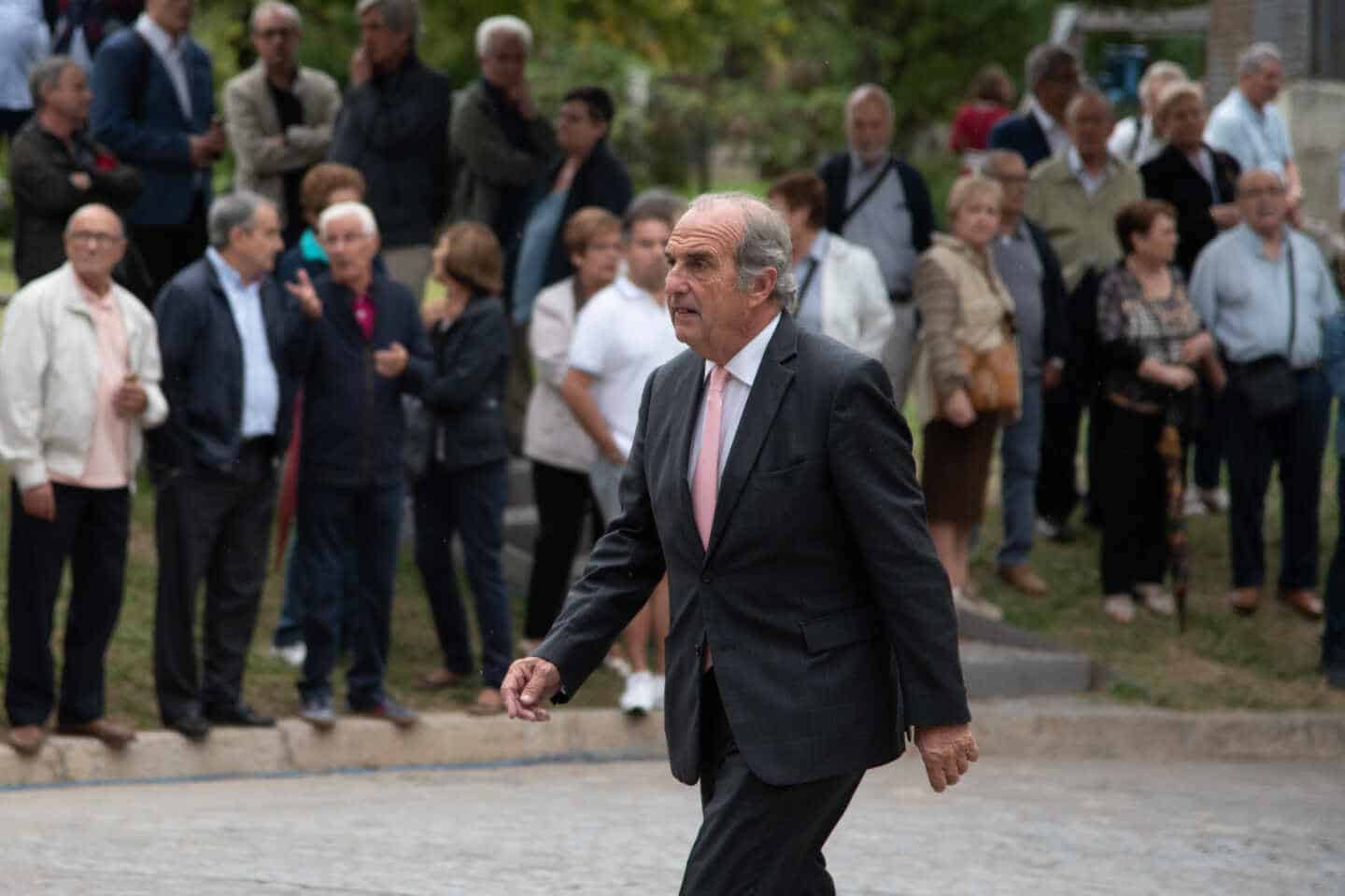 El presidente de la patronal catalana Fomento del Trabajo Nacional, Joaquin Gay de Montellá.