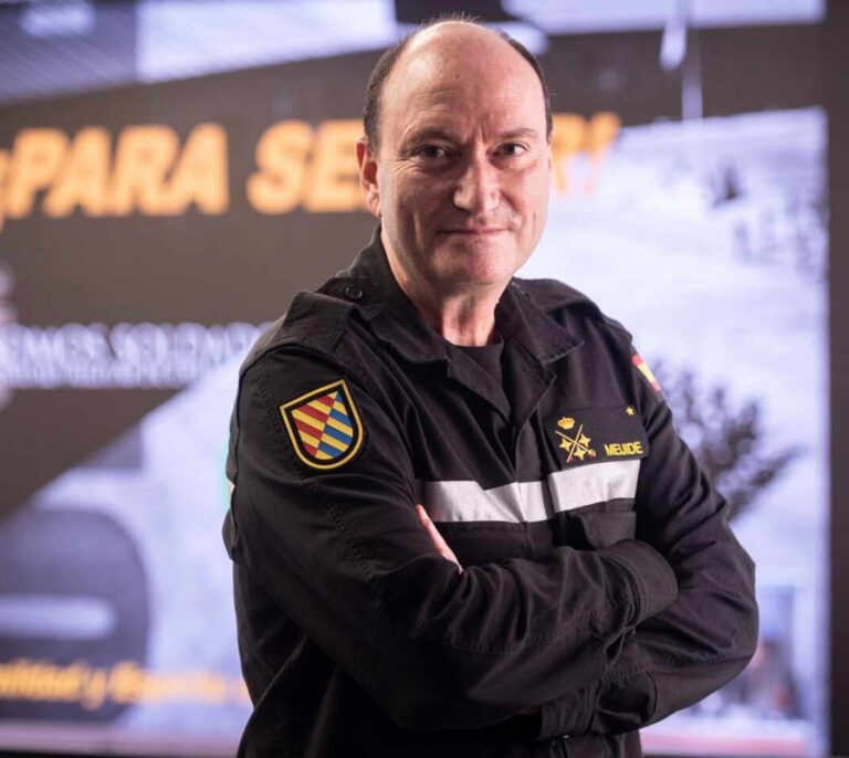 El jefe de la UME reconoce que "a los soldados les viene el bajón" tras la "misiones duras"