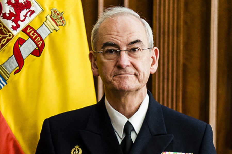 El almirante Teodoro López Calderón, nuevo JEMAD.